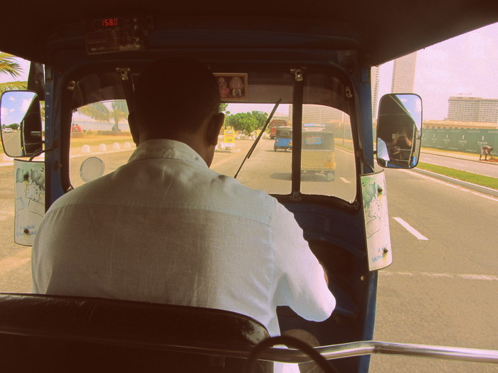 Sri Lanka tuk-tuk driver